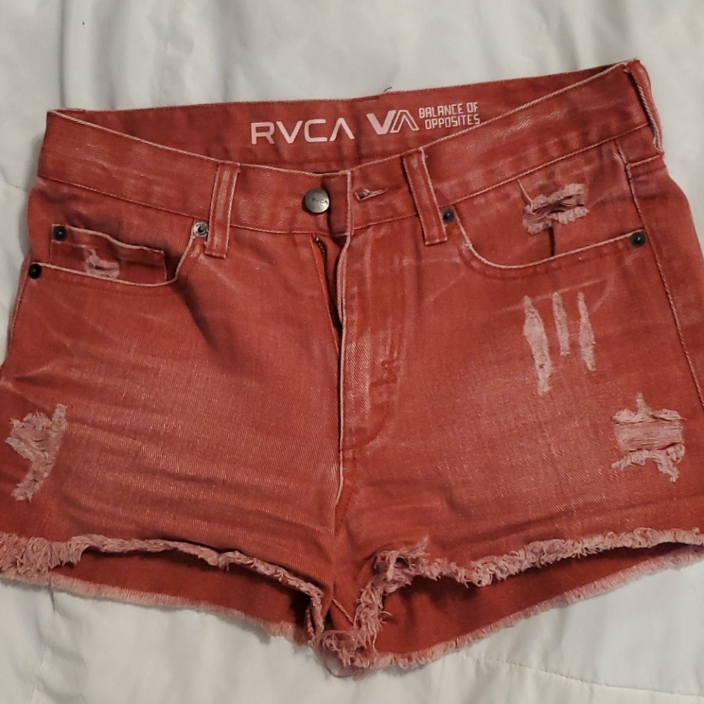 RVCA Rust Shorts